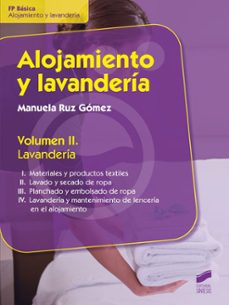 Alojamiento y lavanderia (vol. ii): lavanderia