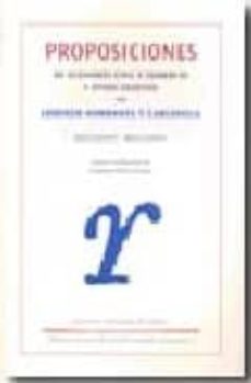 Proposiciones de economia civil y comercio y otros escritos