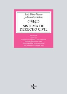 Sistema de derecho civil (3ª ed.) (vol. ii) (tomo 2) contratos en especial. cuasi contratos. enriquecimiento sin causa. responsabilidad extracontractual