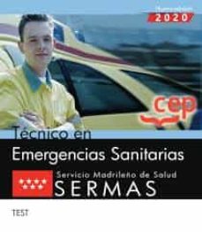 TÉcnico en emergencias sanitarias. servicio madrileÑo de salud sermas. temario vol.ii