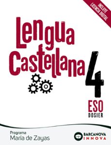MarÍa de zayas 4 eso. lengua castellana catalunya / illes balears