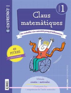 Calculo 1º educacion primaria serie entrena`t quadern 1 ed 2019 catala (edición en catalán)