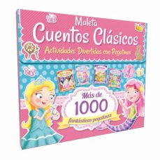 Maleta cuentos clasicos. actividades con pegatinas