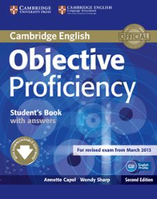 Objective proficiency (2nd ed.): student s book with answers with downloadable software (edición en inglés)