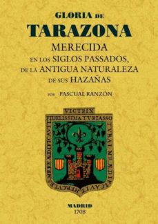 Gloria de tarazona (edicion facsimil)