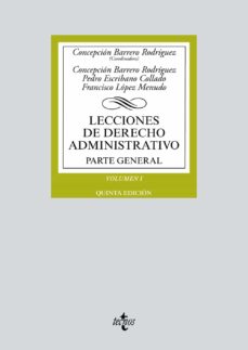 Lecciones de derecho administrativo: parte general. vol.i (5ª ed.)