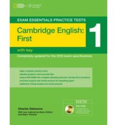 Exam essentials: cambridge first practice tests 1 w/o key + dvd- rom (edición en inglés)