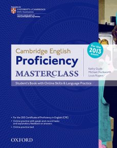 Cambridge english: proficiency (cpe) masterclass student s book w ith online practice (edición en inglés)