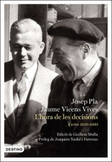 L hora de les decisions: cartes 1950-1960 (edición en catalán)