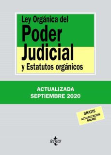 Ley organica del poder judicial y estatutos organicos (36ª ed.)