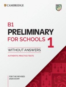 B1 preliminary for schools 1 for revised exam from 2020. student s book without answers (edición en inglés)