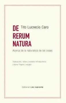 De rerum natura (bilingÜe): acerca de la naturaleza de las cosas