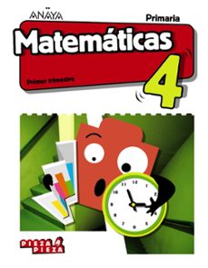 MatemÁticas 4º educacion primaria cast ed 2019 serie pieza a pieza
