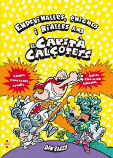 Endevinalles, enigmes i rialles amb el capitÀ calÇotets (quadern) (edición en catalán)