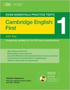 Exam essentials: cambridge first practice tests 1 w/key + dvd-rom (edición en inglés)