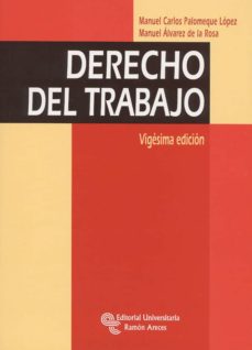 Derecho del trabajo (20ª ed)