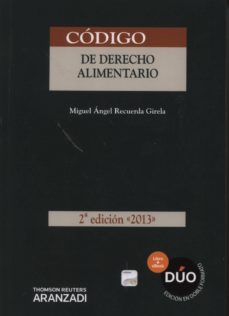 CÓdigo de derecho alimentario (2ª ed.) (duo)
