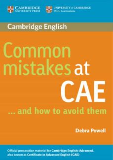 Common mistakes at cae and how to avoid them (edición en inglés)