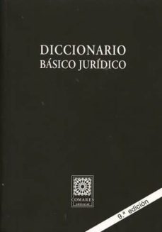 Diccionario bÁsico jurÍdico