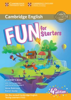 Fun for starters student s book with online activities with audio and home fun booklet 2 (edición en inglés)