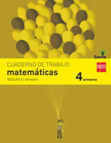MatemÁticas 4º educacion primaria cuaderno 2º trimestre savia ed 2015