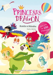 Princesas dragon :rumbo a nanabu (pegatinas)