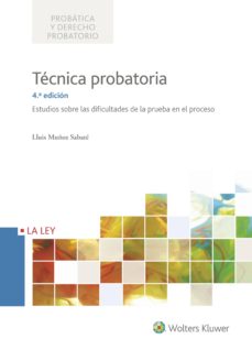 TÉcnica probatoria 4ª ed.