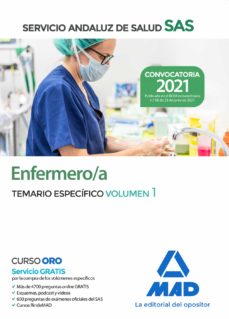 Enfermero/a del servicio andaluz de salud. temario especÍfico vol umen 1