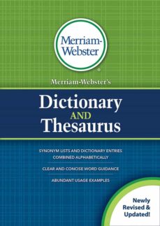 Merriam-webster s dictionary and thesaurus : revised and updated (edición en inglés)