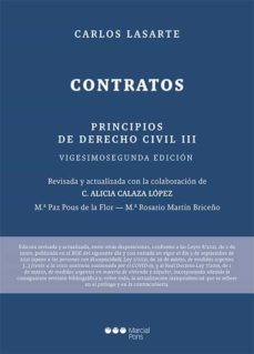 Principios de derecho civil tomo iii: contratos 22ª edicion