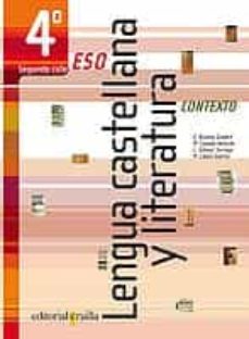 Contexto lengua castellana y literatura 4º (eso)