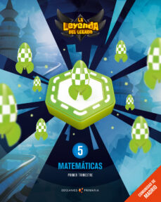 MatemÁticas 5º educacion primaria leyenda del legado madrid (con licencia digital incluida) ida)