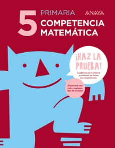 Competencia matemÁtica 5º educacion primaria castellano ed 2017