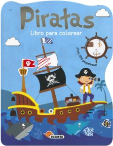 Piratas (libro para colorear con 100 pegatinas)