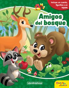 Amigos del bosque. libroaventuras (incluye un tablero y figuras para jugar)