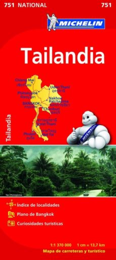 Tailandia 2012 (1:1370000) (ref. 751) (mapa national)