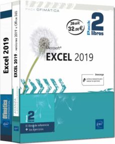Excel 2019: pack 2 libros