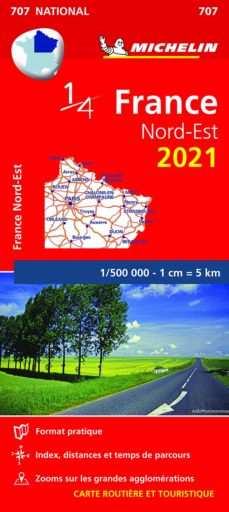 Mapa national france northeastern 2021 (fra) (edición en francés)