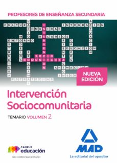 Profesores de enseÑanza secundaria intervenciÓn sociocomunitaria temario volumen 2