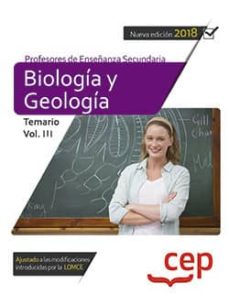 Oposiciones educaciÓn profesores secundaria. biologÍa y geologÍa