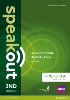 Speakout pre-intermediate 2nd edition students book with dvd-rom and myenglishlab access code pack (edición en inglés)