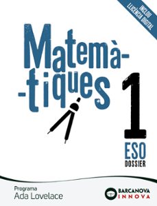 Ada lovelace 1º eso. matemÀtiques innova (catalunya / illes balears) (edición en catalán)