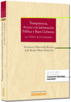 Transparencia,acceso a la informaciÓn pÚblica y buen gobierno
