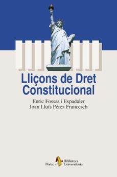 LliÇons de dret constitucional (3ª ed.) (edición en catalán)