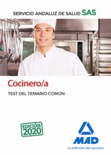 Cocinero/a del servicio andaluz de salud. test comun