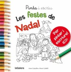 Pinta i escriu les festes de nadal (edición en catalán)