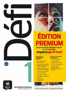 DÉfi 1 livre de l ÉlÈve + cd version premium a1 (edición en francés)