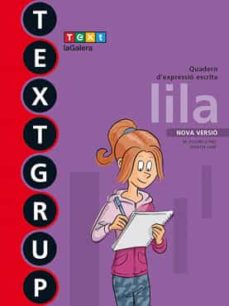 Quadern textgrup 6 lila (nou) (edición en catalán)