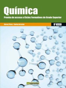 QuÍmica: prueba de acceso a ciclos formativos de grado superior