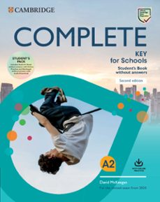 Complete key for schools student s book without answers with online practice and workbook without answers with audio download (edición en inglés)
